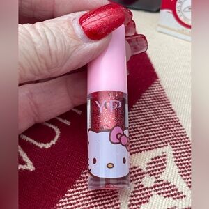 💕Hello Kitty Red Glitter Lip Gloss💕NEW